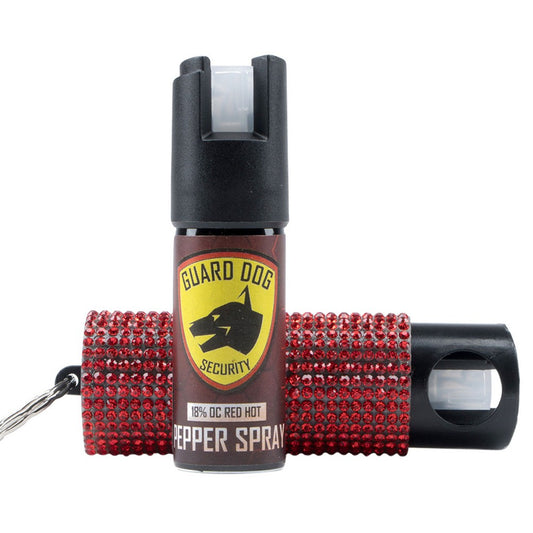 Guard Dog PSGDBORD Bring It On  OC Pepper Range 16 ft 0.50 oz Red