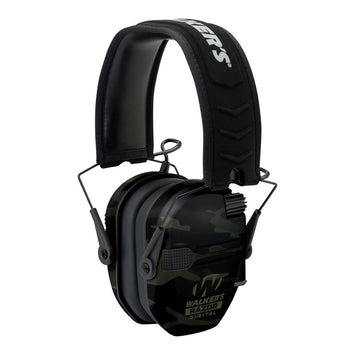 Walker's GWPDRSEMMCCG Razor PRO Digital Electronic Muff 23 dB Over the Head Gray Camo/Black Polymer