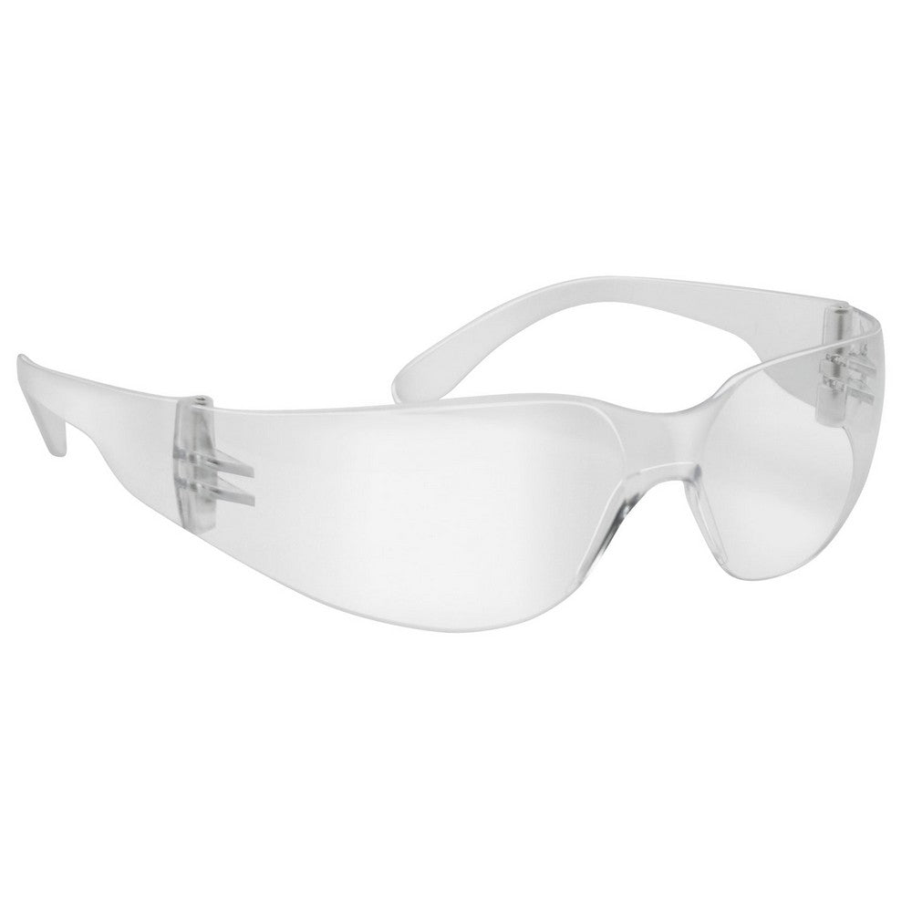 Walker's GWPWRSGLCL Sport Glasses Clearview Adult Clear Lens Polycarbonate Clear Frame