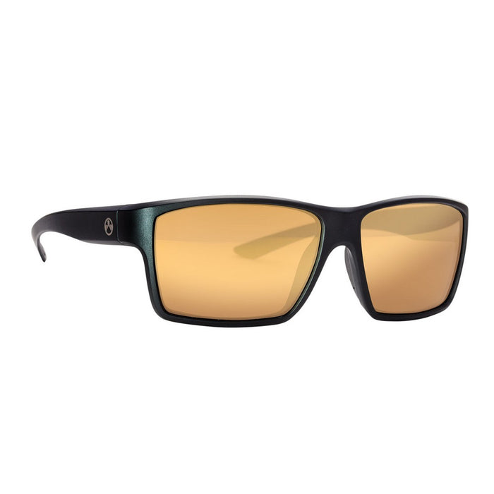 Magpul MAG1147-1-001-2030 Explorer Eyewear Adult Bronze Gold Mirror Lens Polycarbonate Black Frame