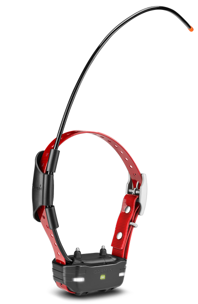 Garmin 0100120920 TB10 Dog Device Collar Red w/Tri-Tronics, Remote Operated LED Beacon Lights, Built-In BarkLimiter Rechargeable Li-ion 4 Mile Range