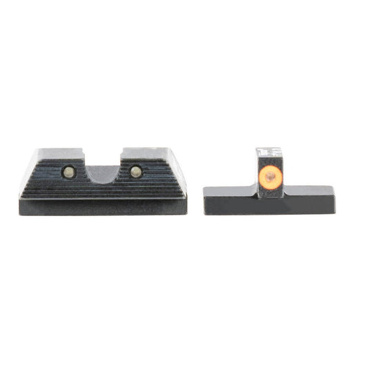 Trijicon 600984 HD XR Night Sights- Beretta APX  Black | Green Tritium Orange Outline Front Sight Green Tritium Black Outline Rear Sight