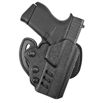 DeSantis Gunhide 042KA8BZ0 Facilitator  OWB Black Kydex Belt Slide Fits Glock 43/43X Right Hand