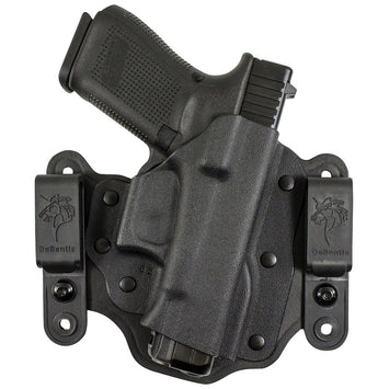 DeSantis Gunhide 160KA8BZ0 Hidden Truth  AIWB Black Kydex Belt Clip Fits Glock 43/43X Right Hand