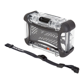 Nanuk 3300011 Nano 330 Water-Resistant Clear Polycarbonate Material with PowerClaw Latches 6.70