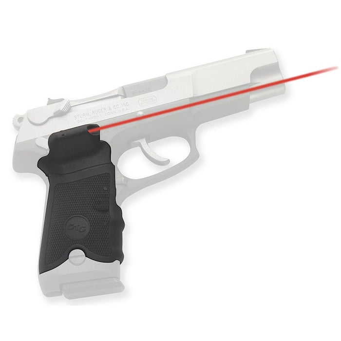 Crimson Trace 011190 LG-389 Lasergrips  Black Red Laser Ruger P-Series