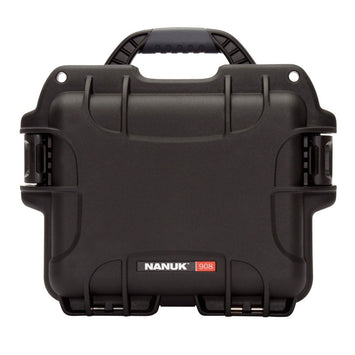 Nanuk 9081001 908  Waterproof Black Resin with Foam Padding & Airline Approved 9.50