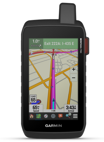Garmin 0100234700 Montana 750i GPS Navigation Black Rechargeable Li-ion Battery Bluetooth/ANT+
