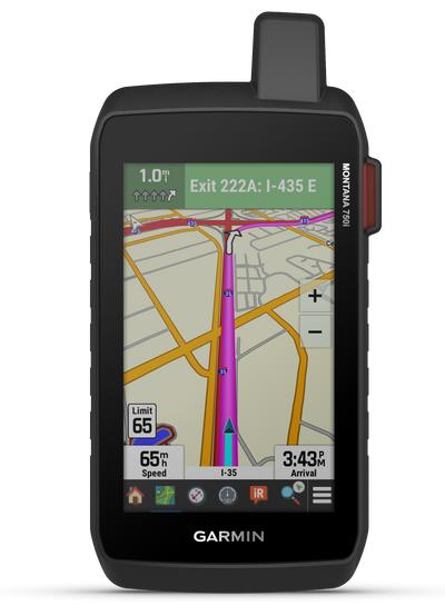 Garmin 0100234700 Montana 750i GPS Navigation Black Rechargeable Li-ion Battery Bluetooth/ANT+