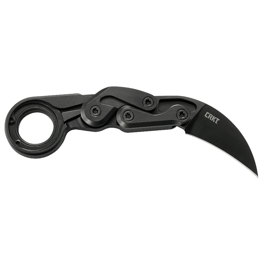 CRKT 4042 Provoke First Responder 2.41" Folding Plain Black TiN D2 Steel Blade/Black Aluminum Handle Includes Sheath