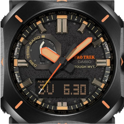 G-shock PRW6900YL5 Casio Pro Trek Black/Brown Size 145-215mm Features Digital Compass