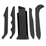 Hogue 13040 Modular Overmolded Black Rubber Pistol Grip with Finger Grooves Fits AR-15/M16