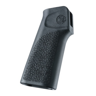 Hogue 13100 Vertical Grip 15 Degree Cobblestone Black Polymer for AR-15, M16