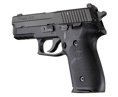Hogue 28010 Grip Panels Black Rubber for Sig P228, P229