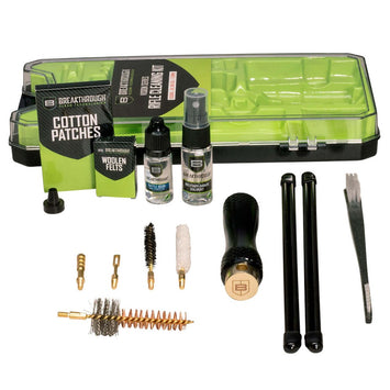 Breakthrough Clean BTCCCAR10 Vision Series Cleaning Kit 30 Cal & AR-10/15 Pieces Multi-Color