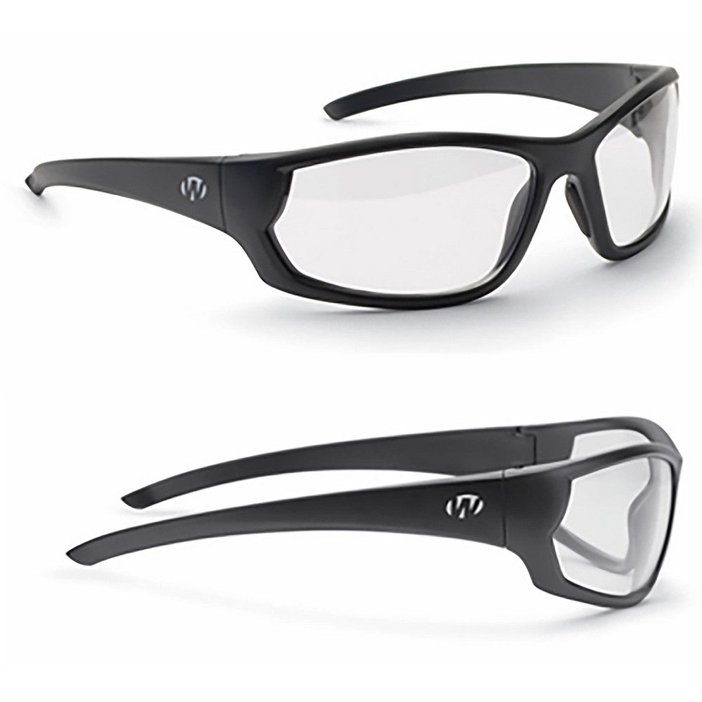 Walker's GWPIKNFF1CLR Ballistic Eyewear IKON Carbine Adult Clear Lens Matte Black Frame