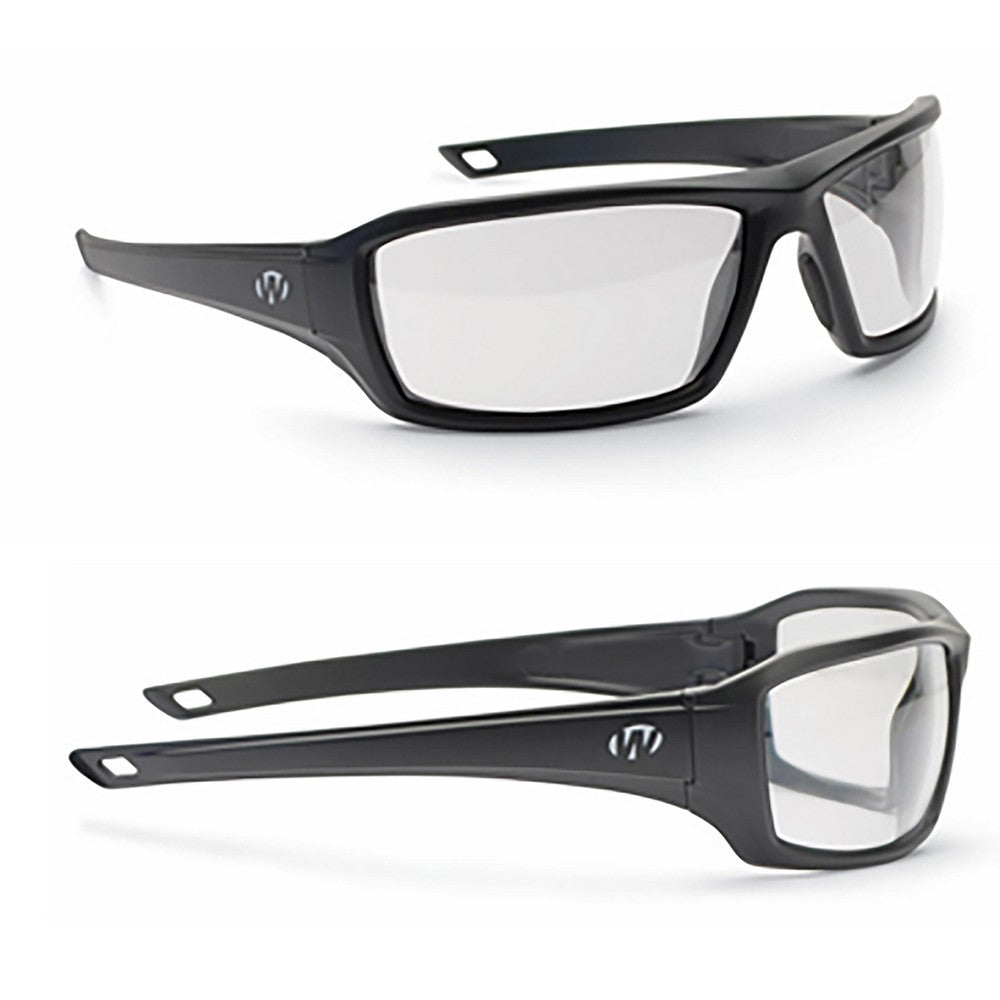 Walker's GWPIKNFF2CLR Ballistic Eyewear IKON Forge Adult Clear Lens Matte Black Frame