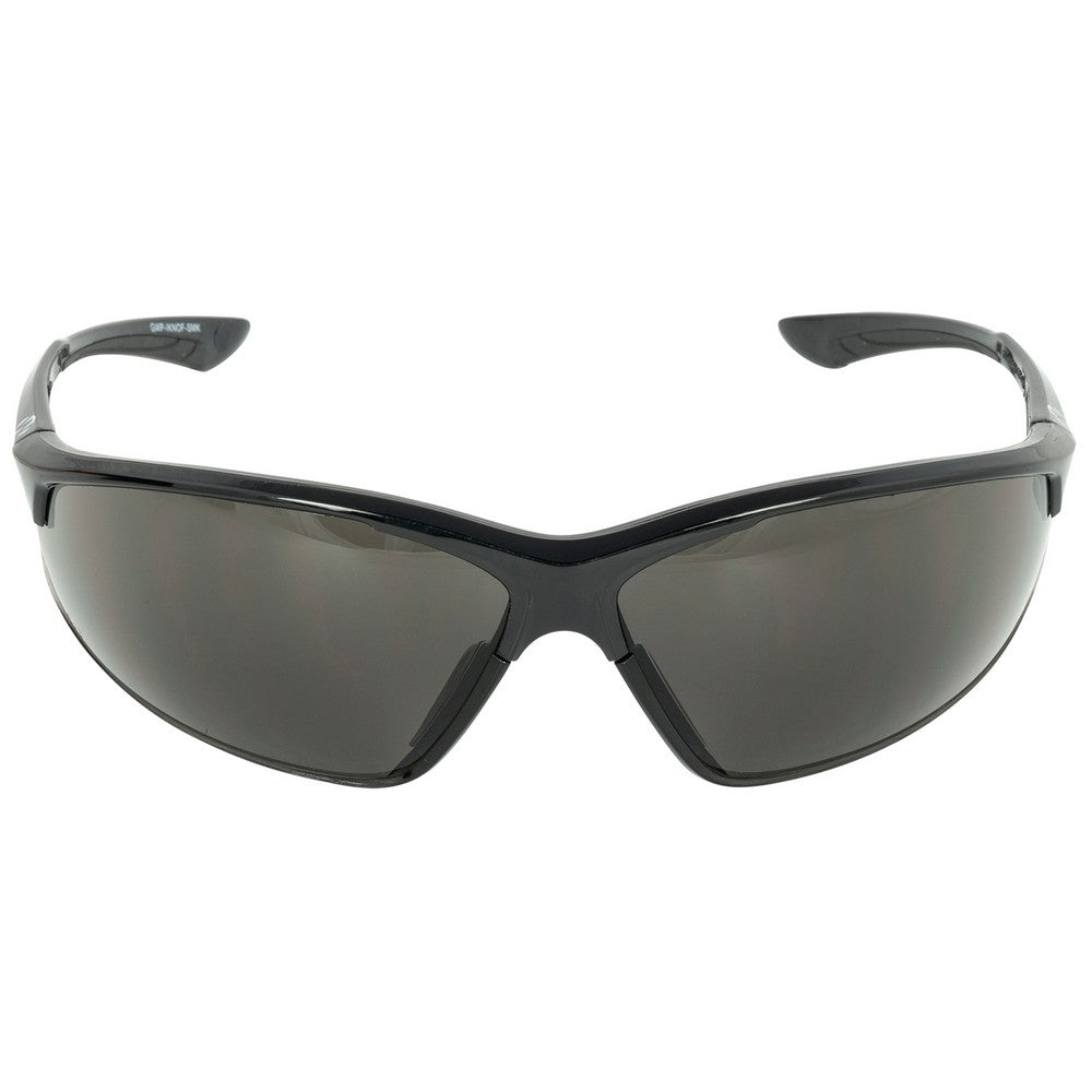 Walker's GWPIKNOF1SMK Ballistic Eyewear IKON Tanker Adult Smoke Gray Lens Matte Black Frame