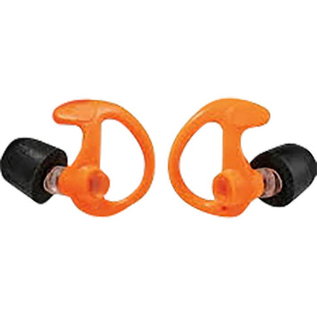 SureFire EP10ORMPR EP10 Sonic Defenders Ultra Max Polymer 30 dB Full Block Orange Medium Adult 1 Pair