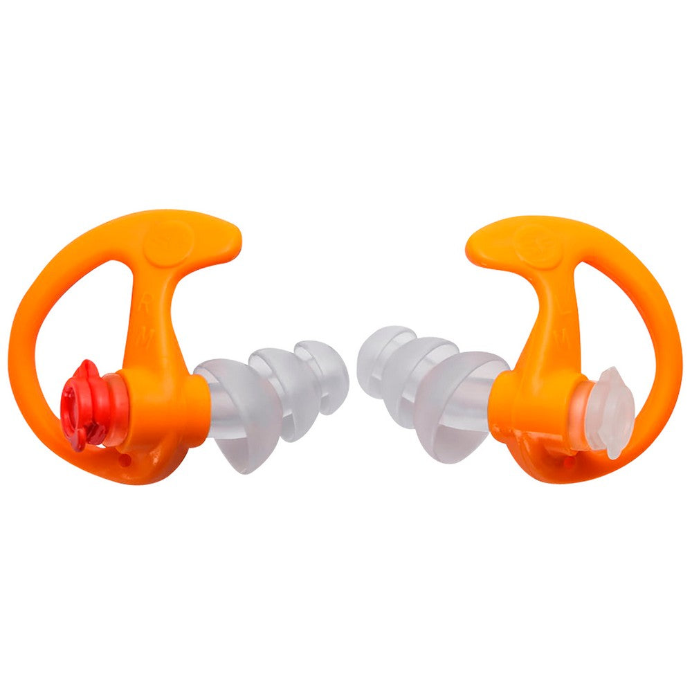 SureFire EP4ORMPR EP4 Sonic Defenders Plus Polymer 24 dB Flanged Orange Medium Adult 1 Pair