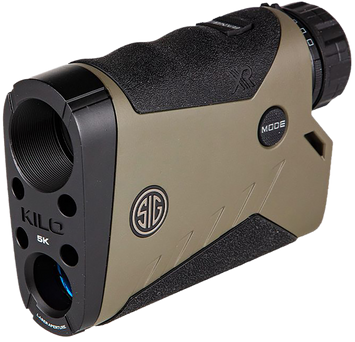 Sig Sauer Electro-Optics SOK5K705 KILO5K Monocular Laser Rangefinder Ranger Green 7x25mm 5000 yds Max Distance OLED Display