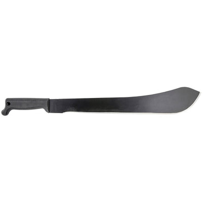 Cold Steel CS97LBMS Bolo  18" Black Matte Baked-On Anti Rust 1055 Carbon Steel Blade/ Black Polypropylene Handle 23.63" Long Includes Sheath