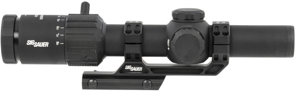 Sig Sauer Electro-Optics SOTM81000 Tango-MSR LPVO 1-8x24mm 30mm Tube Illuminated Red MSR BDC8 Reticle Features Throw Lever & ALPHA-MSR Mount