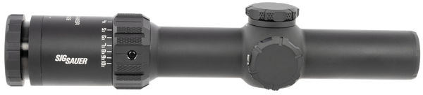 Sig Sauer Electro-Optics SOTM11000 Tango-MSR LPVO Black 1-10x28mm 34mm Tube Illuminated Red MSR BDC10 Reticle Features Throw Lever & ALPHA-MSR Mount