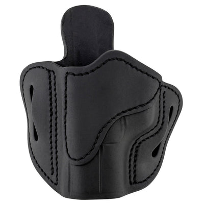 1791 Gunleather ORBH21SBLL BH2.1 Optic Ready OWB Size 2.1 Stealth Black Leather Belt Slide Compatible w/Glock 17/S&W M&P Shield/Springfield XD Left Hand