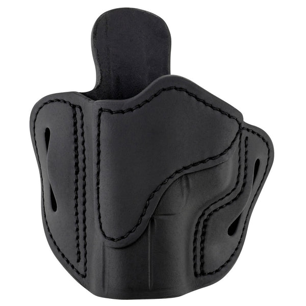 1791 Gunleather ORBH21SBLL BH2.1 Optic Ready OWB Size 2.1 Stealth Black Leather Belt Slide Compatible w/Glock 17/S&W M&P Shield/Springfield XD Left Hand