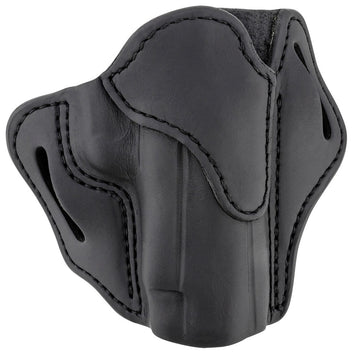 1791 Gunleather ORBH23SBLR BH2.3 Optic Ready OWB Size 2.3 Stealth Black Leather Belt Slide Compatible w/Glock 17/S&W M&P Shield Right Hand