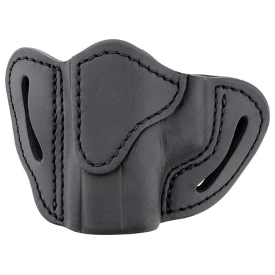 1791 Gunleather ORBHCSBLL BHC Optic Ready OWB Compact Stealth Black Leather Belt Slide Compatible w/Glock 43/Sig P365/Walther PPK Left Hand