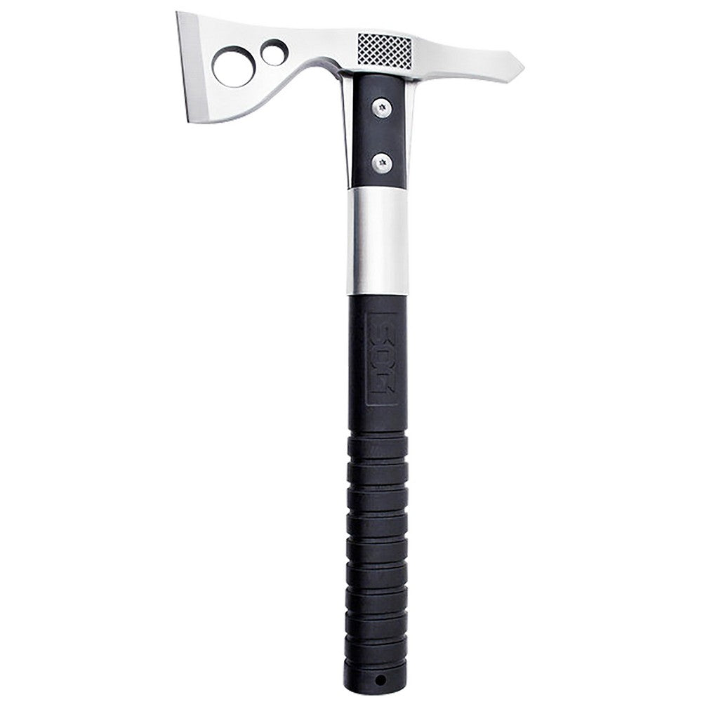 S.O.G SOGF06PNCP FastHawk  2" Blade 420HC SS Blade Black Side Hammer Checkering w/"SOG" GRN Handle 12.50" Long Tomahawk