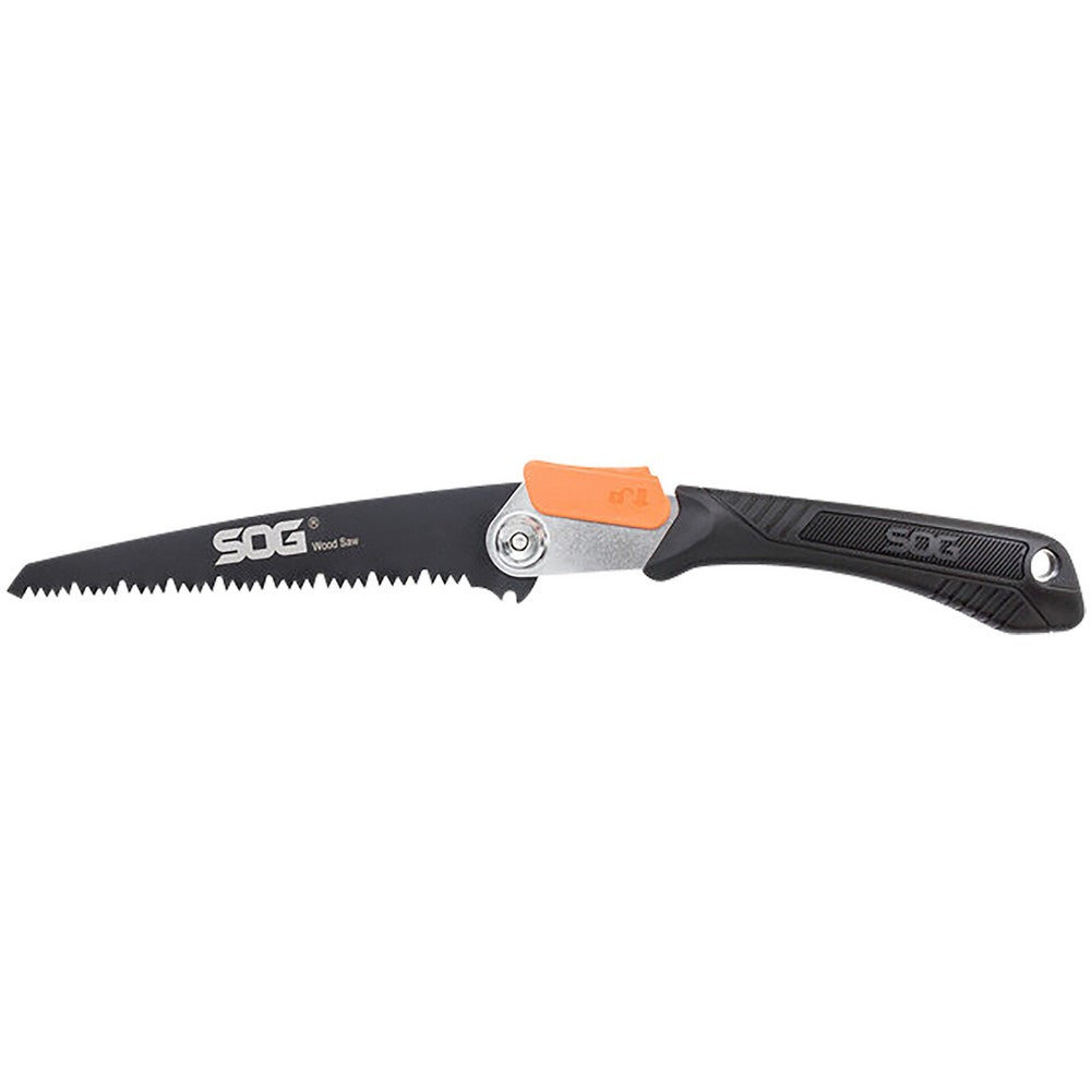 S.O.G SOGF10NCP Wood Saw  Folding Saw 8.25" Black High Carbon Steel Blade Black GRN Handle 17.25" Long