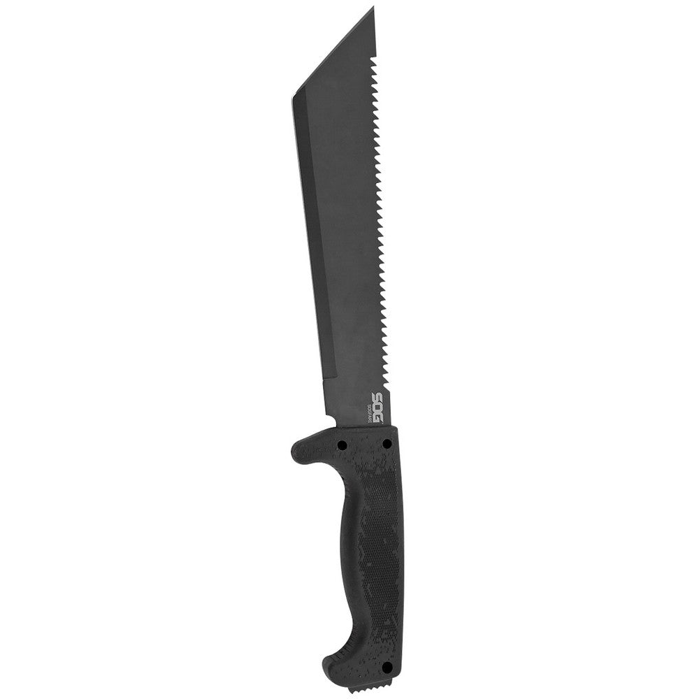 S.O.G SOGMC04N SOGfari  10" Black Hardcased 3Cr13MoV SS Blade Black Kraton Handle 16" Long Includes Sheath