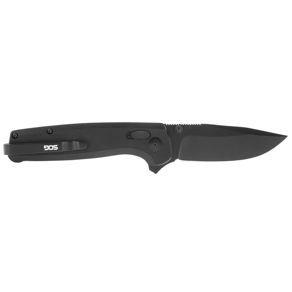 S.O.G SOGTM1027BX Terminus XR 2.95" Folding Clip Point Plain Black D2 Steel Blade Black G10 Handle Features Box Packaging Includes Pocket Clip