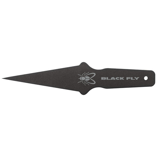 Cold Steel CS80STMA Black Fly Thrower Fixed Plain Black 1055 Carbon Steel Blade/Handle