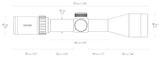 Hawke Vantage 30 WA 2.5–10×50 L4A Fiber Dot Riflescope