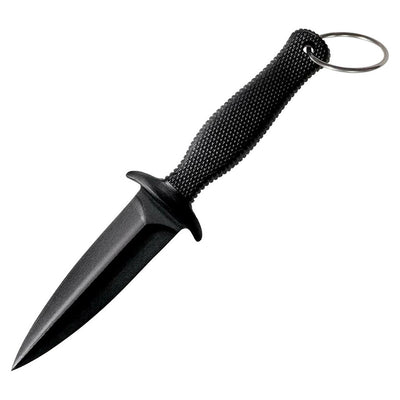 Cold Steel CS92FBB FGX Boot Blade II 3.25" Fixed Plain Black Griv-Ex Blade/Black Checkered Kray-Ex Handle