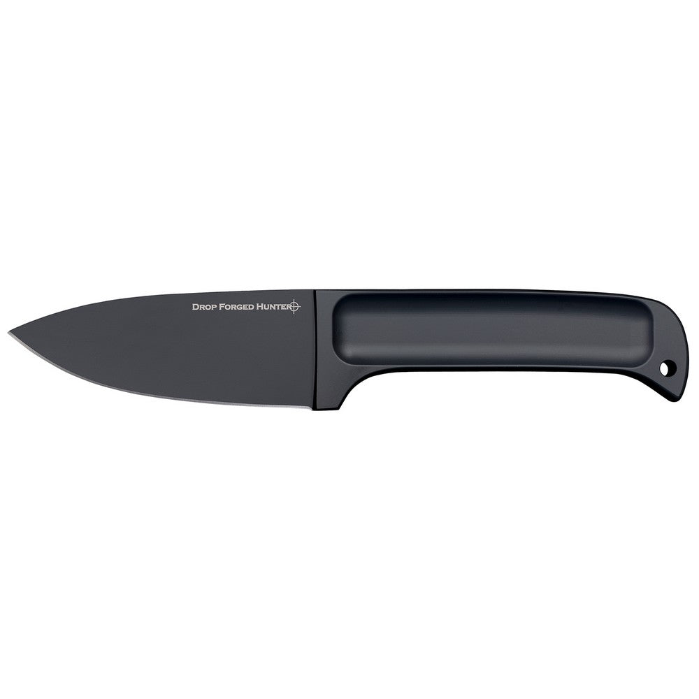 Cold Steel CS36MG Drop Forged Hunter 4" Fixed Plain Gray Powder Coated 52100 High Carbon Steel Blade 4.63" Includes Sheath