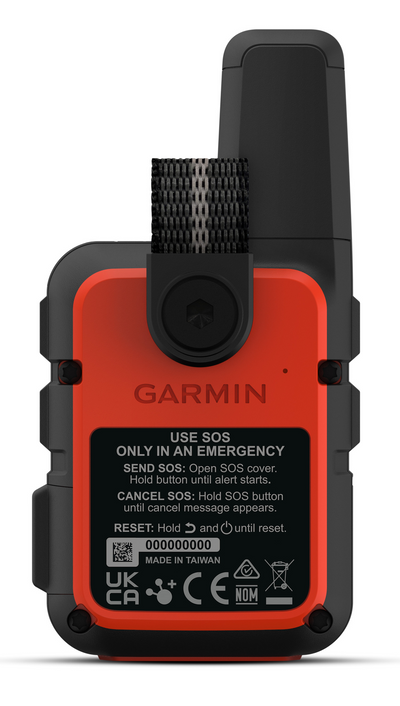 Garmin 0100260200 inReach Mini 2 Satcom Communication/SOS/Maps Black/Red Internal Rechargeable Lithium Battery Bluetooth/ANT+ GPS Yes