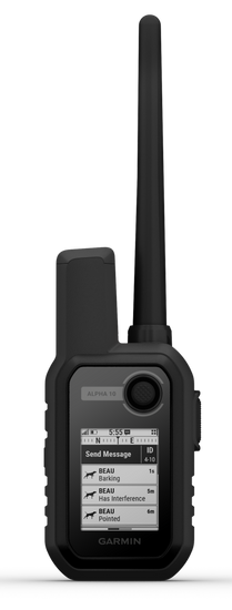 Garmin 0100229050 Alpha 10 Dog Tracker/Trainer 10 Handheld Internal Rechargeable Li-ion Battery Bluetooth/ANT+ GPS Yes