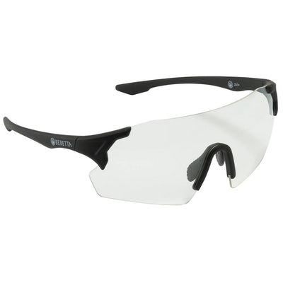 Beretta USA OC061A2854014HUNI Challenge EVO Glasses Clear Lens Black Frame