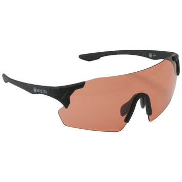 Beretta USA OC061A28540407UNI Challenge EVO Glasses Orange Lens Black Frame