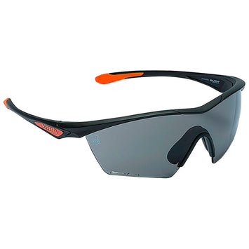 Beretta USA OC031A23540959UNI Clash Shooting Glasses Fume Lens Black with Orange Accents Frame