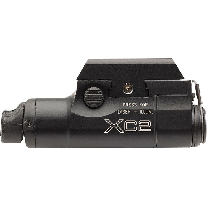 SureFire XC2BRD XC2-B Ultra Compact Black Anodized 300 Lumens White LED/Red Laser