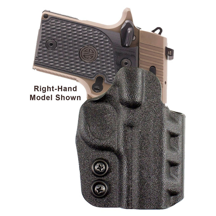 DeSantis Gunhide D94KB8WZ0 Cazzuto  OWB Black Kydex Paddle Fits Springfield Prodigy w/wo Red Dot Fits 4.25-5