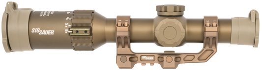 Sig Sauer Electro-Optics SOT61DVO Tango6T DVO Flat Dark Earth 1-6x 24mm 30mm Tube Illuminated DWLR-556 Reticle