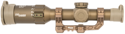 Sig Sauer Electro-Optics SOT61DVO Tango6T DVO Flat Dark Earth 1-6x 24mm 30mm Tube Illuminated DWLR-556 Reticle