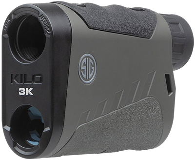 Sig Sauer Electro-Optics SOK3K602 KILO3K Rangefinder Black/Gray 6x22mm 3000 yds Max Distance Segmented OLED Display